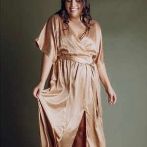 NWT Baltic Born Savannah Print Komono Maxi - Sand, Small